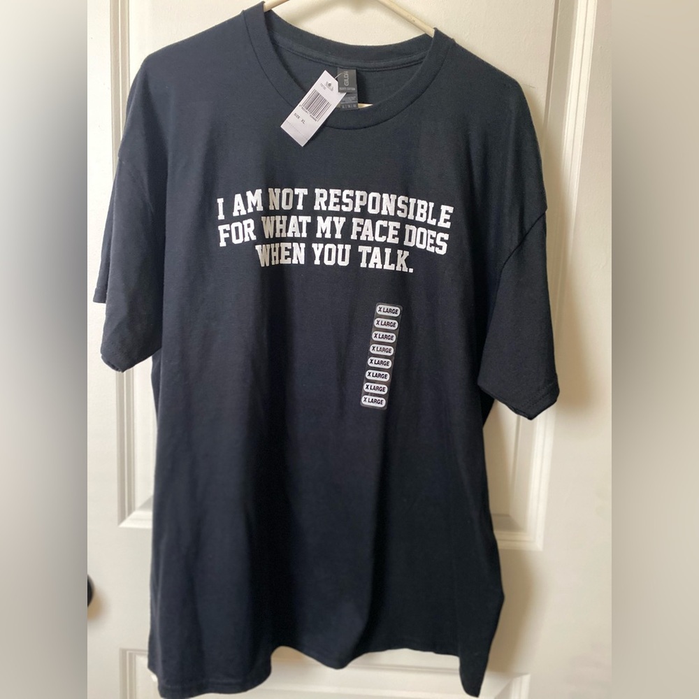Men’s Gildan Black Graphic Tee